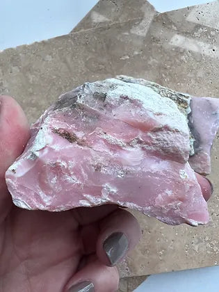 Peruvian Pink Opal Rough