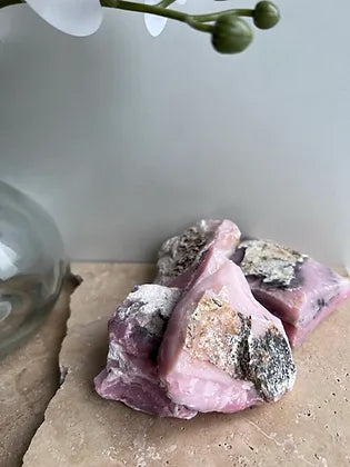 Peruvian Pink Opal Rough