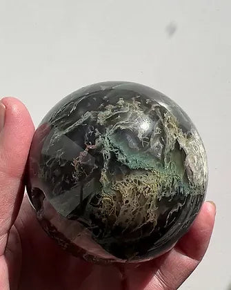 Moss Agate Sphere