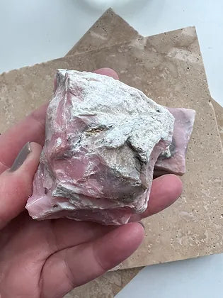 Peruvian Pink Opal Rough