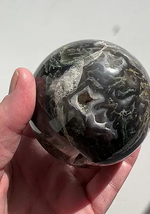 Moss Agate Sphere