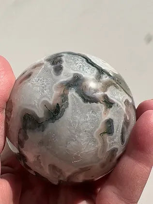 Moss Agate Sphere