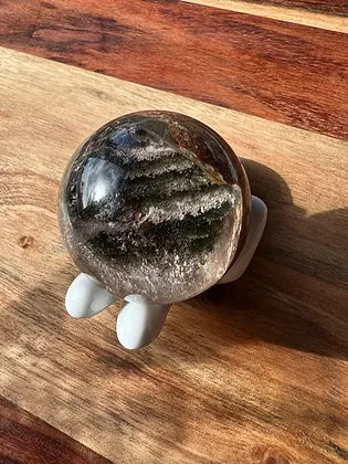 Lodolite/Garden Quartz Sphere