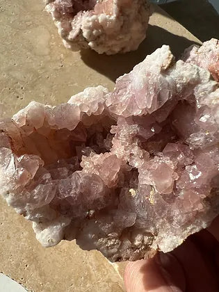 Pink Amethyst Geode