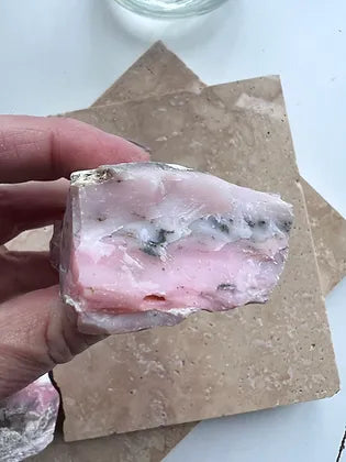 Peruvian Pink Opal Rough