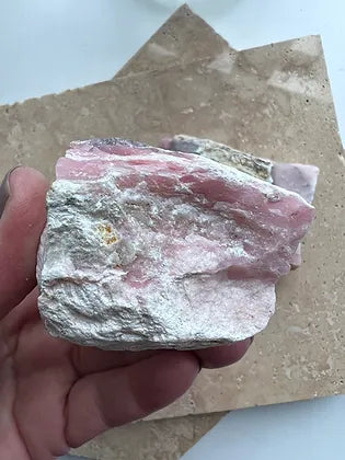 Peruvian Pink Opal Rough