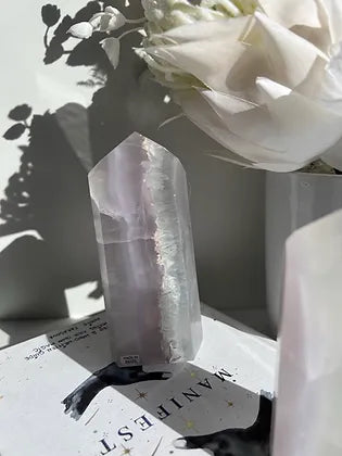 Lavender Fluorite Tower