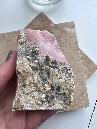 Peruvian Pink Opal Rough