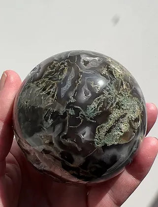 Moss Agate Sphere