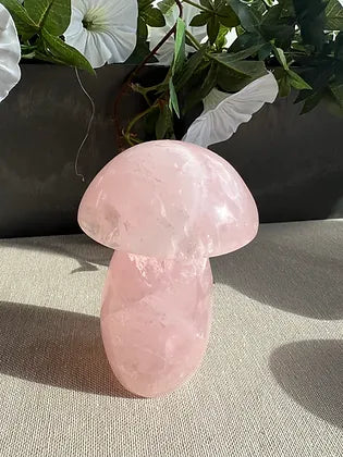 Rose Quartz Mushroom