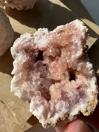 Pink Amethyst Geode