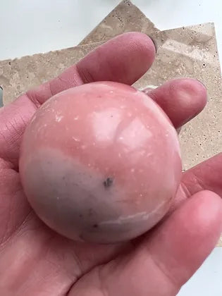 Peruvian Pink Opal Sphere