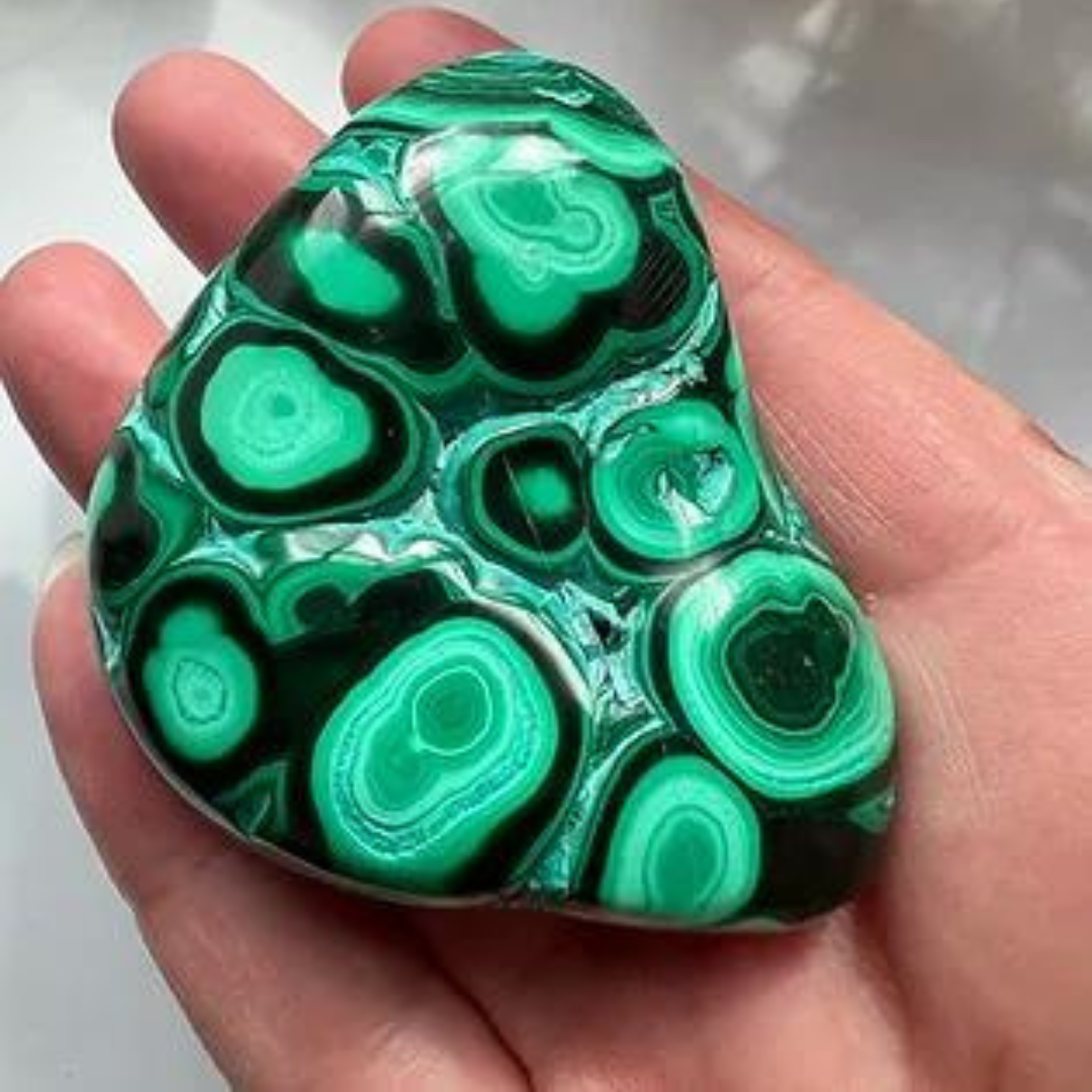 Malachite & Chrysocholla Freeform AA Grade