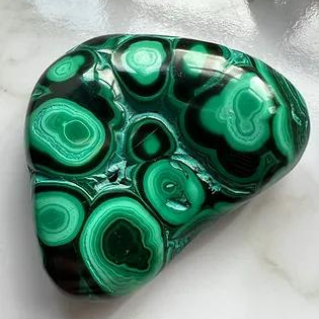 Malachite & Chrysocholla Freeform AA Grade