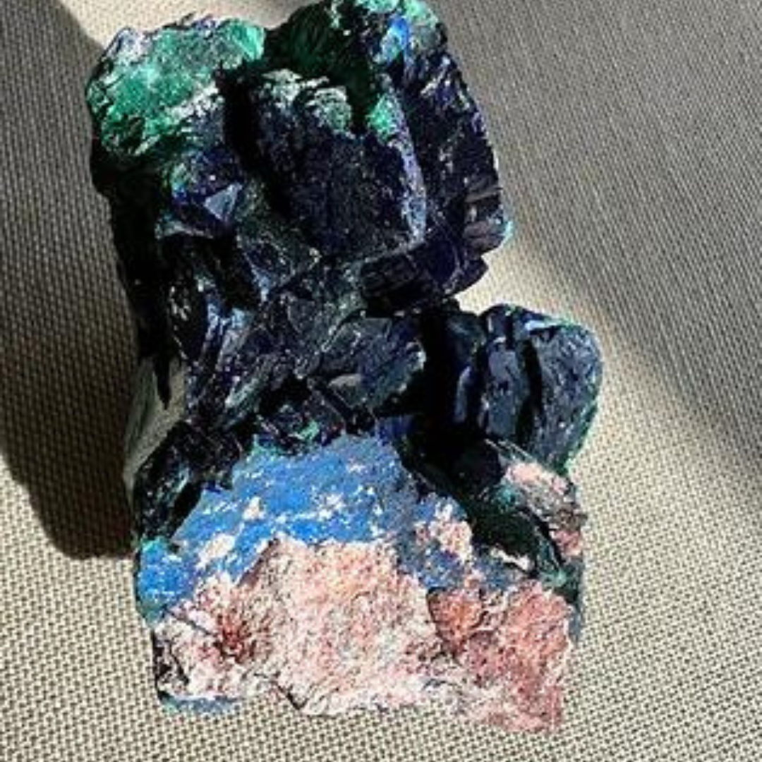 Azurite and Malachite Specimen