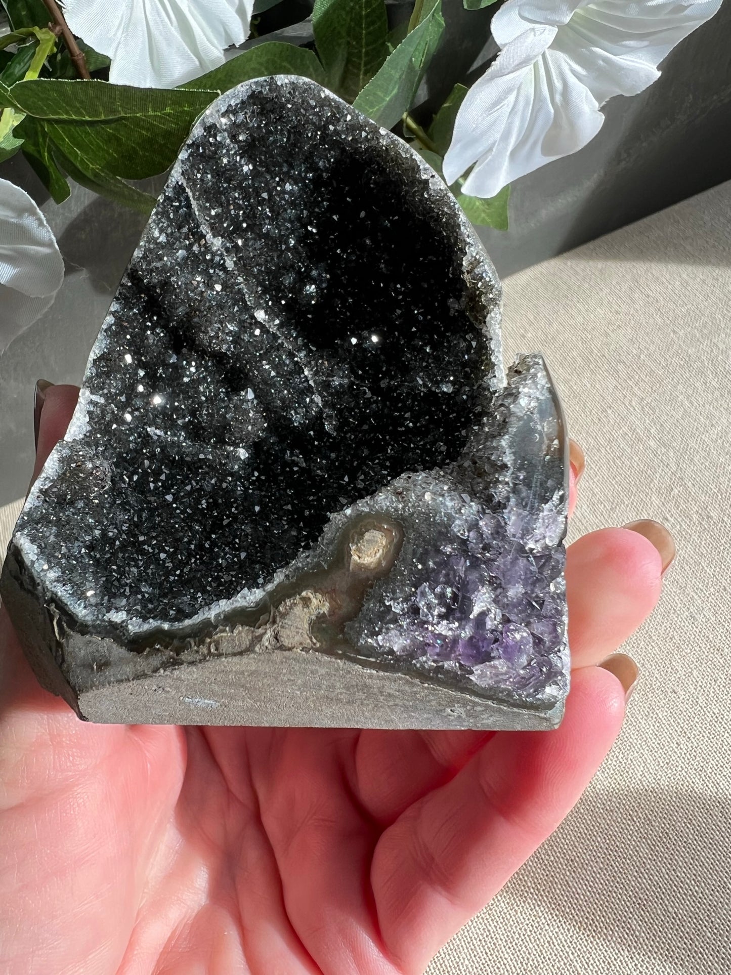 Black Amethyst Cave