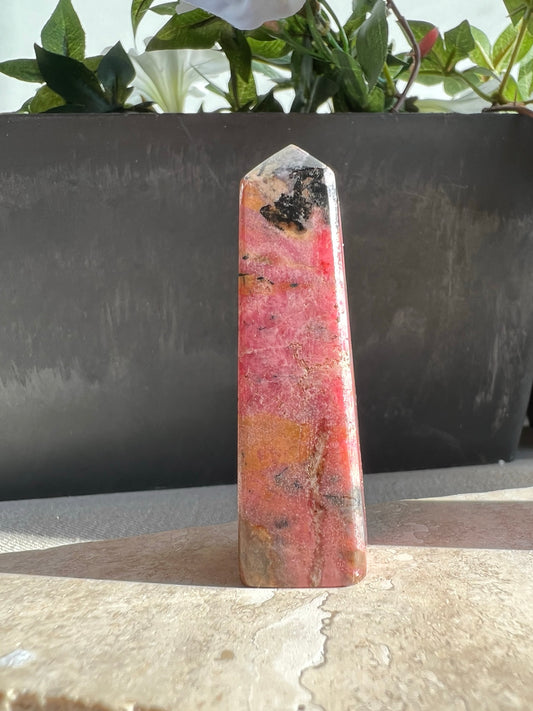 Rhodonite Tower