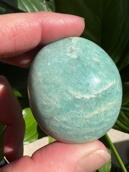 Amazonite Palmstone