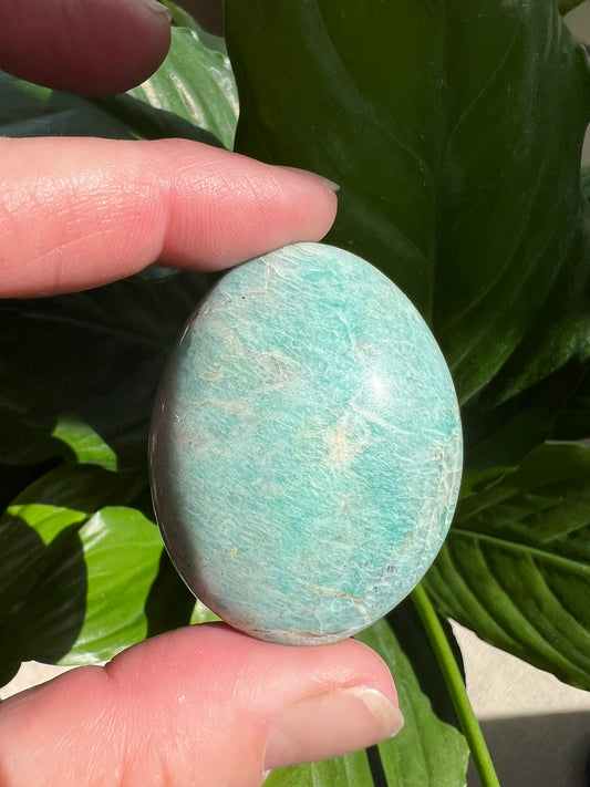 Amazonite Palmstone