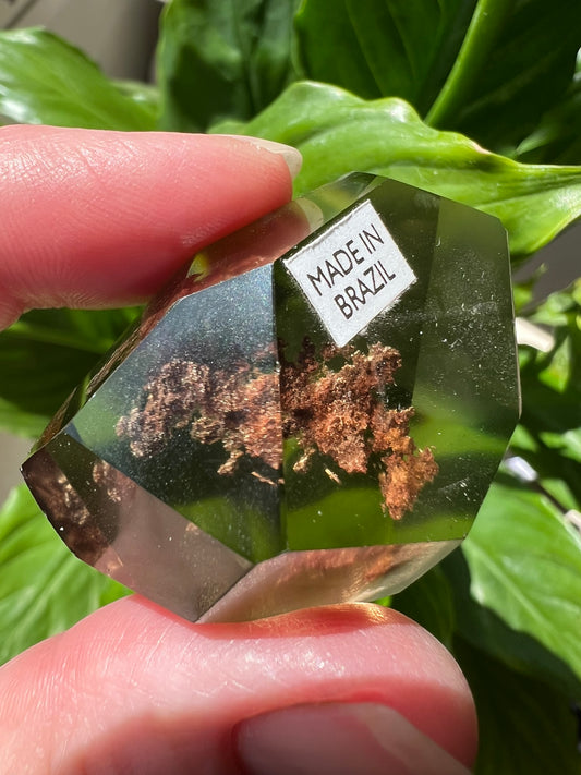 Clear Quartz Freeform with Inclusions