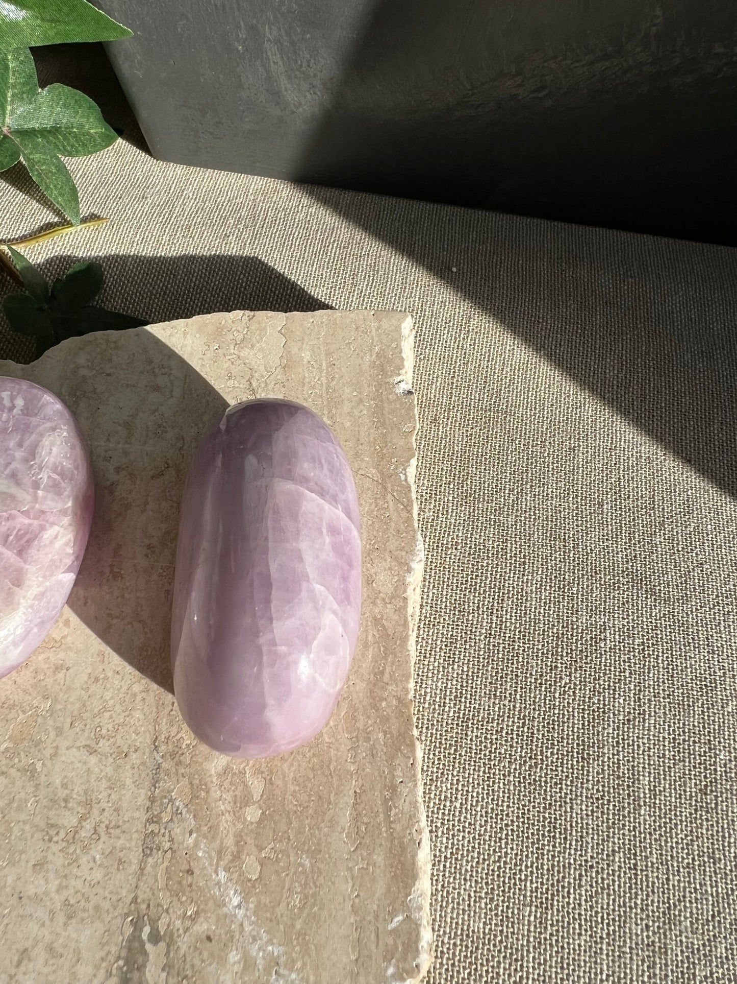 Kunzite Palmstone