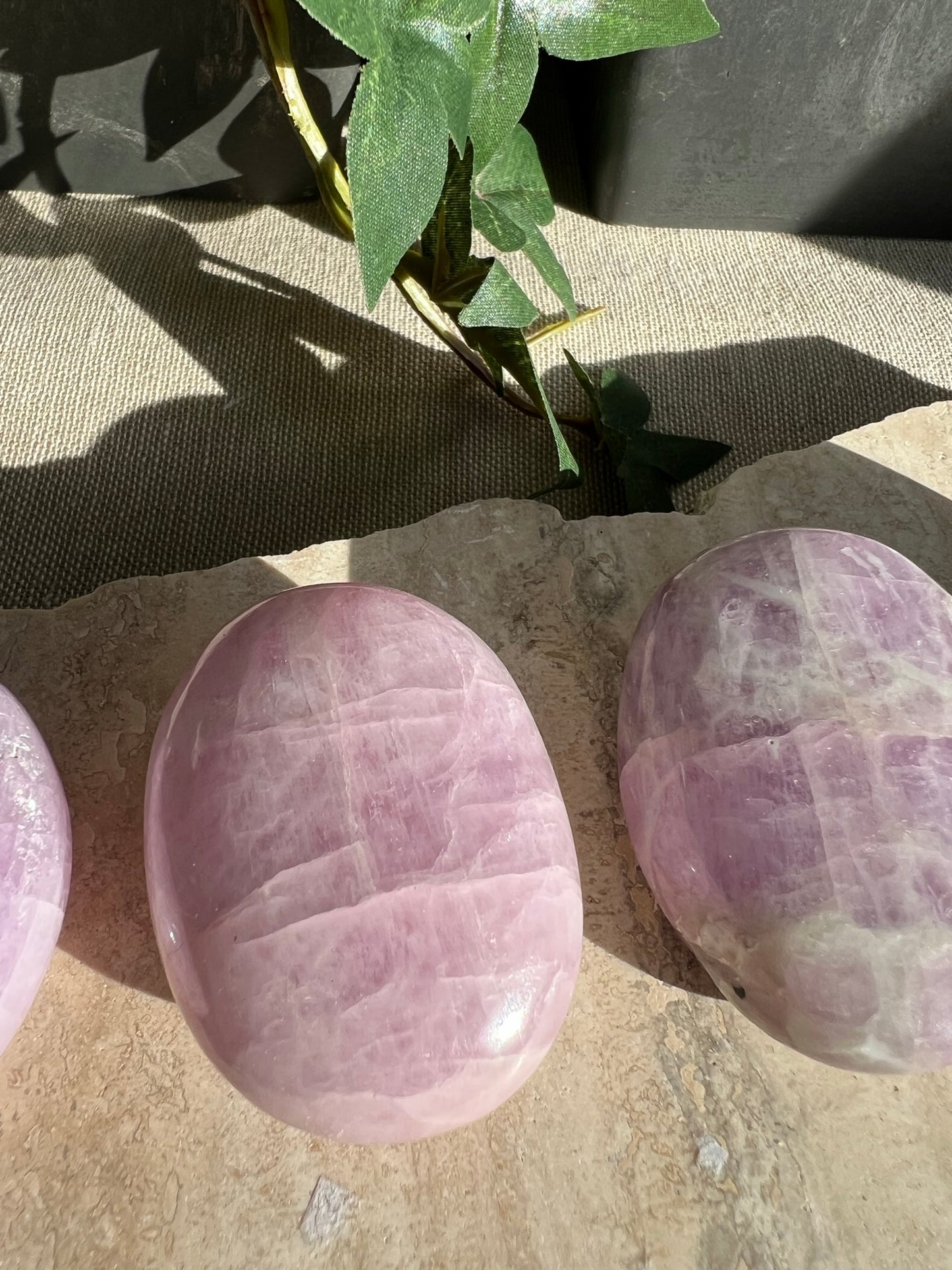 Kunzite Palmstone