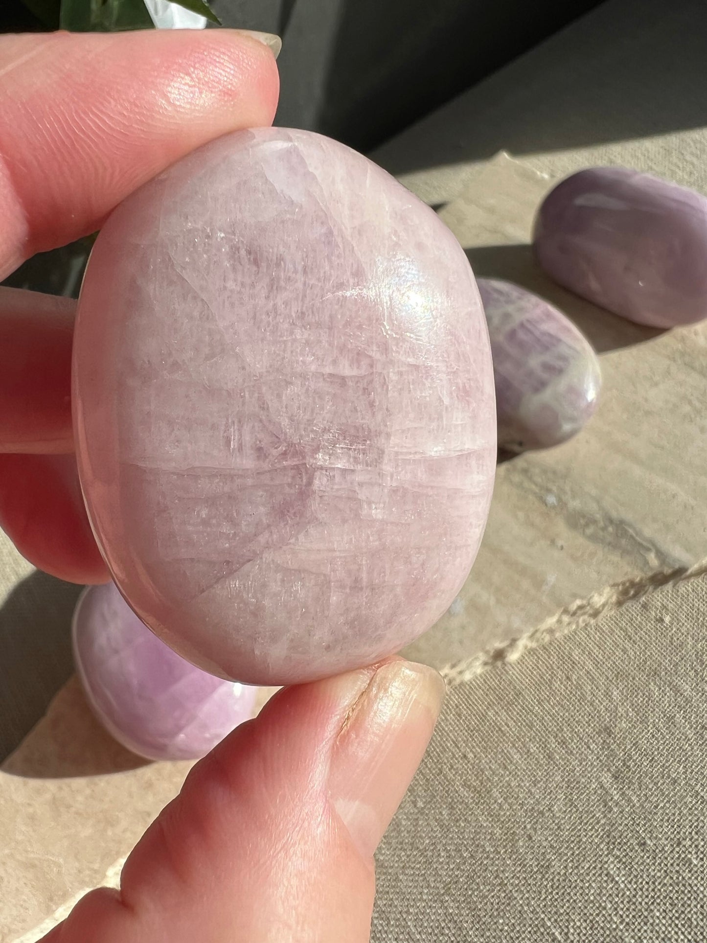 Kunzite Palmstone