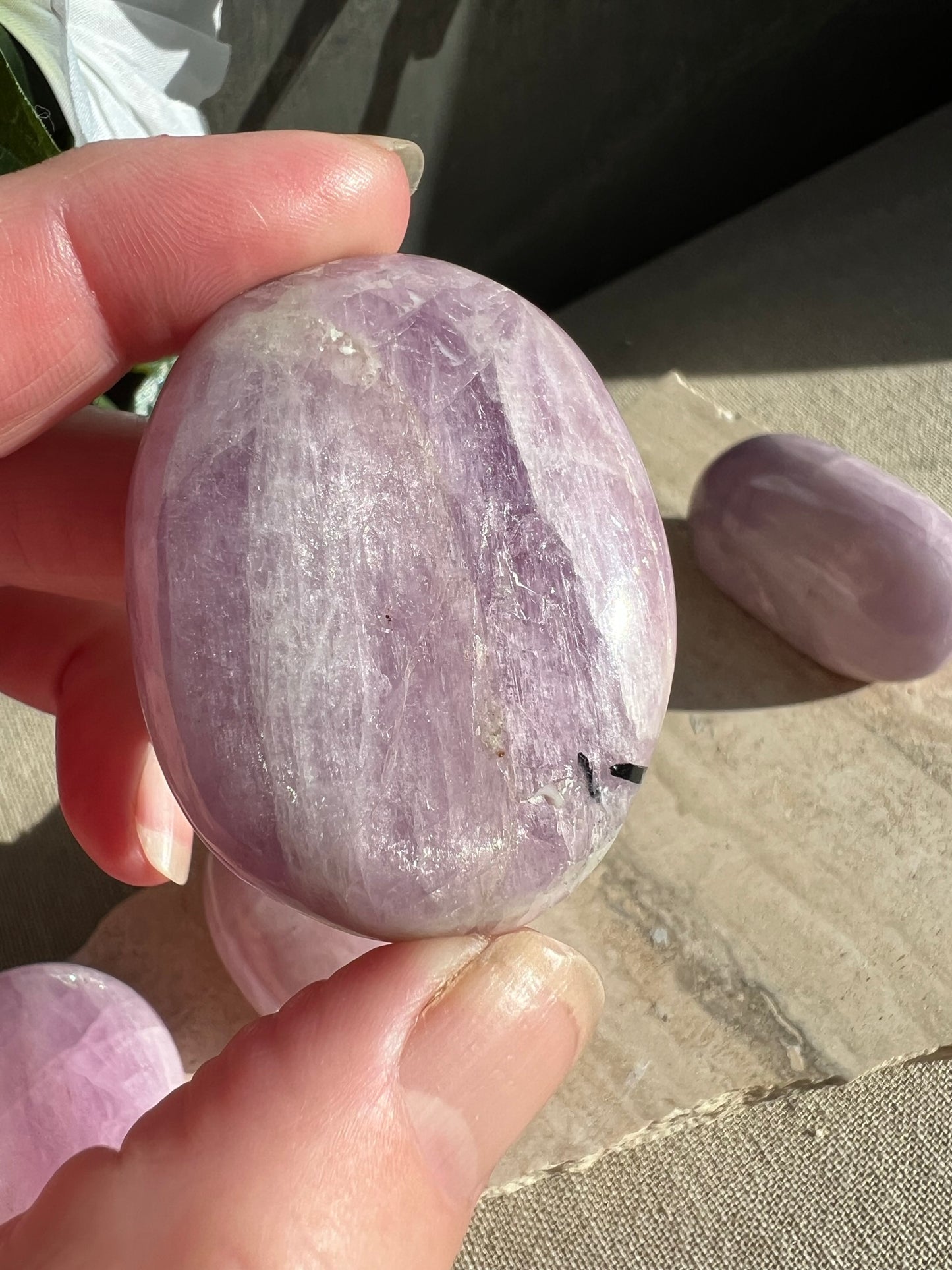 Kunzite Palmstone