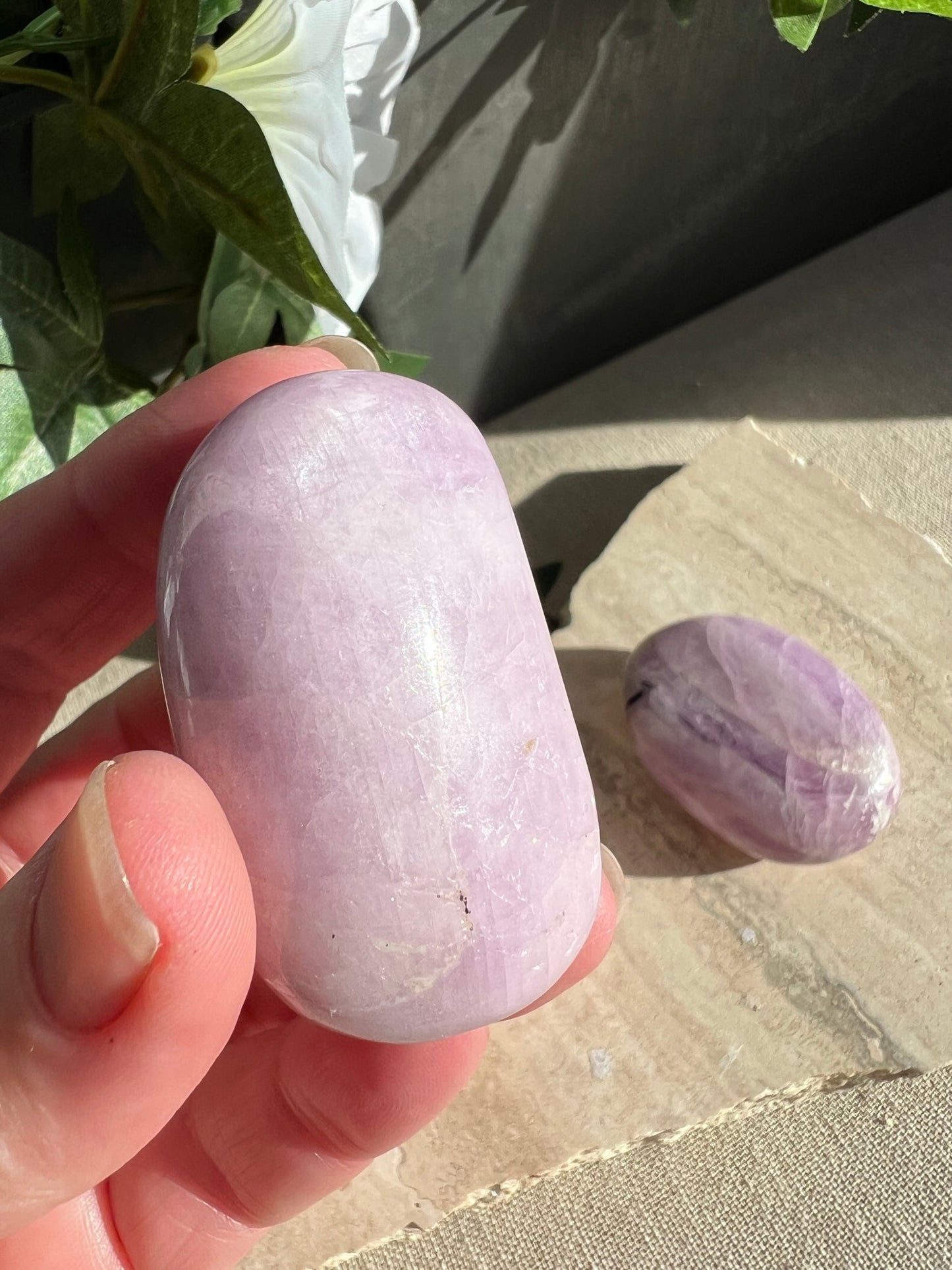 Kunzite Palmstone