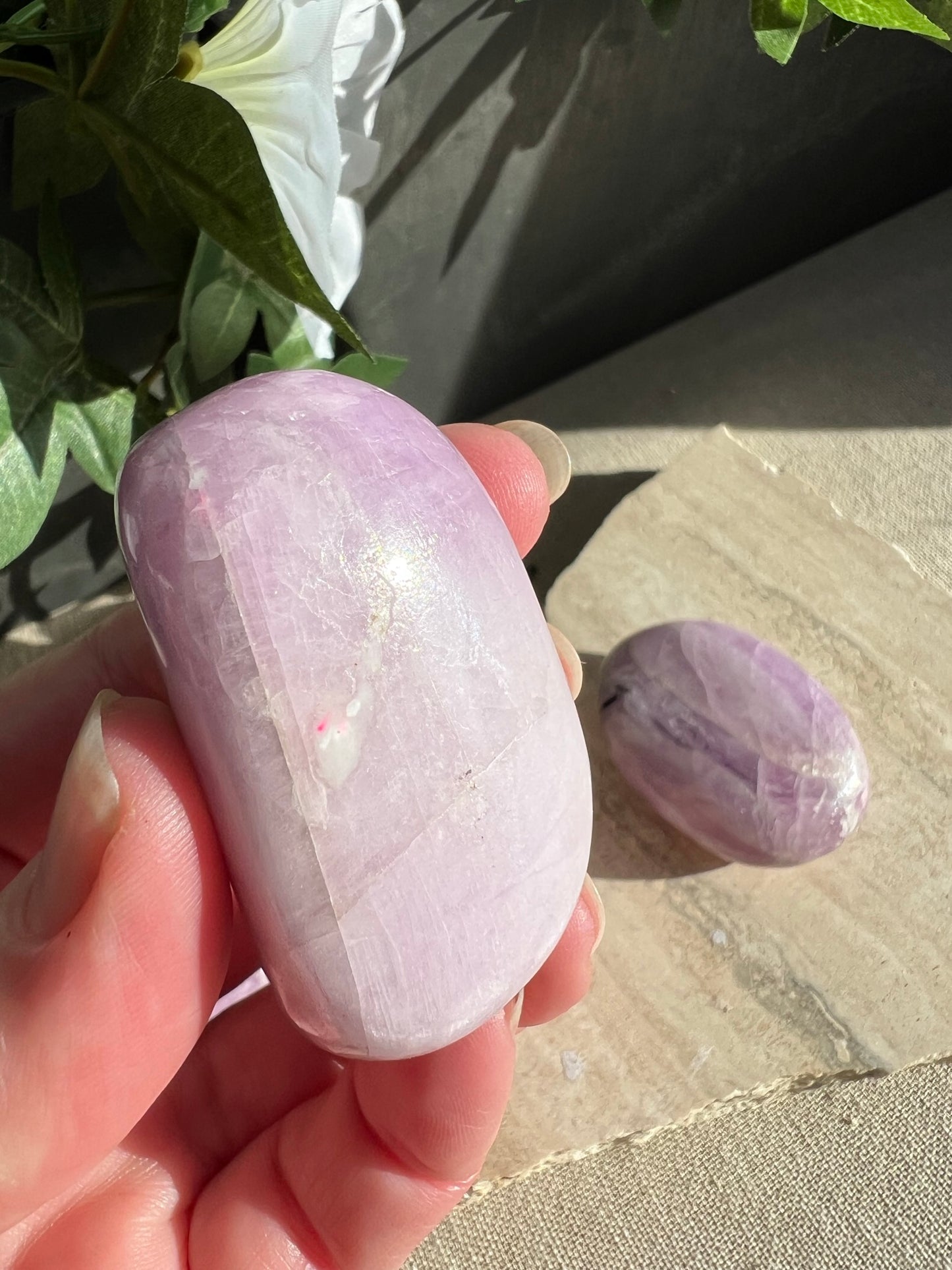 Kunzite Palmstone