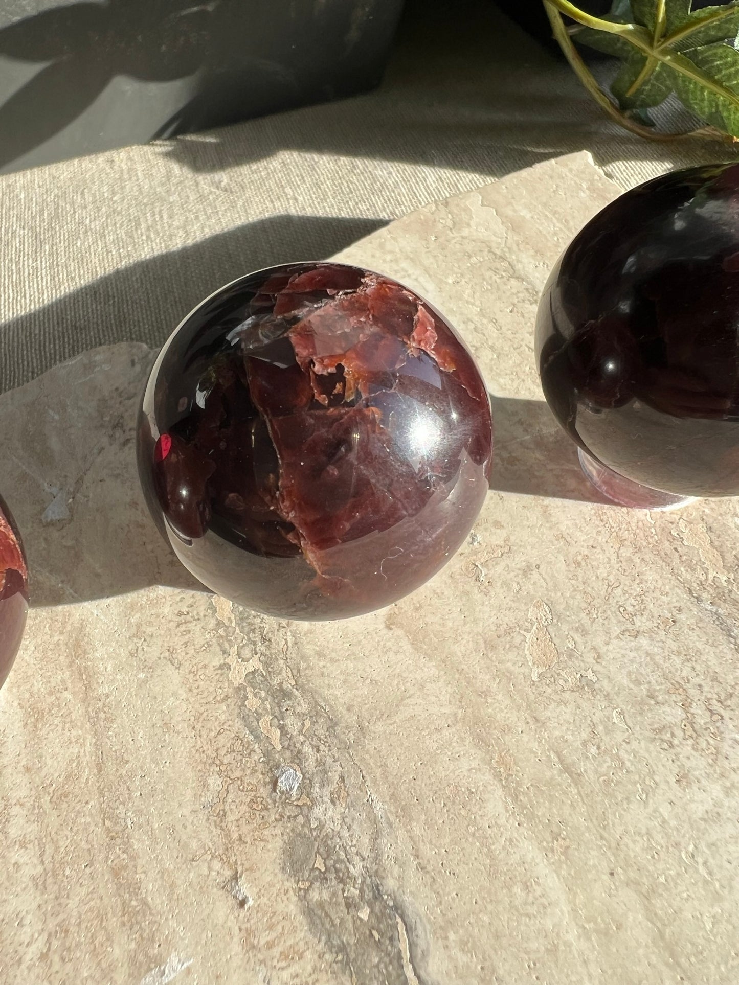 Star Garnet Spheres