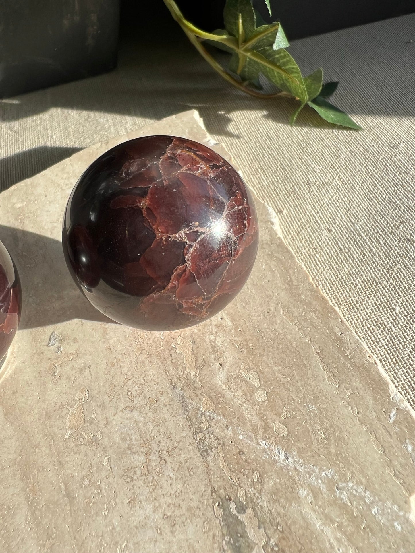 Star Garnet Spheres