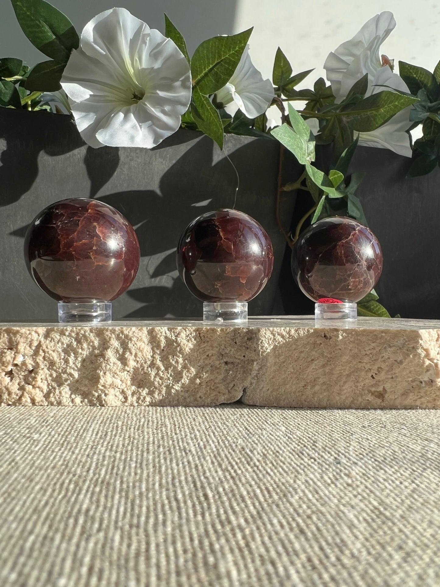 Star Garnet Spheres