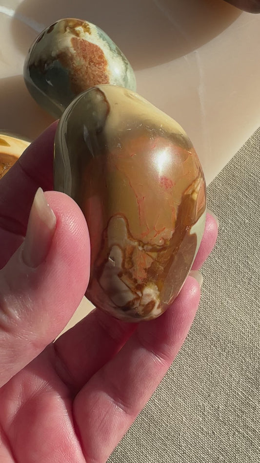 Polychrome Jasper Palmstone