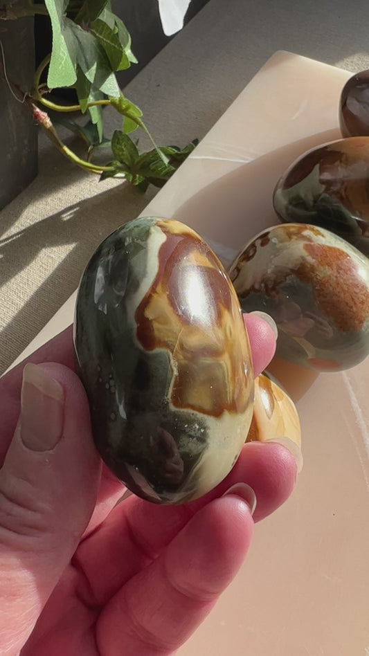 Polychrome Jasper Palmstone