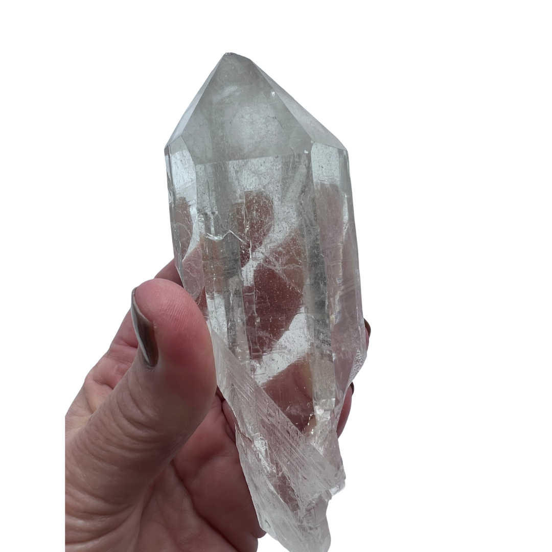 AAA Grade Green Icy Chlorite Quartz