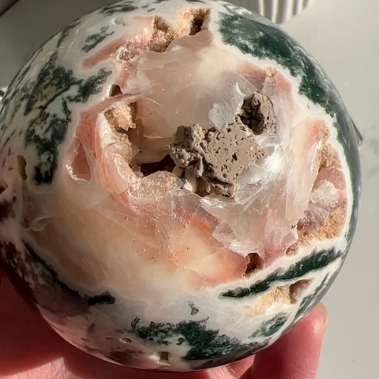 Moss Agate Sphere