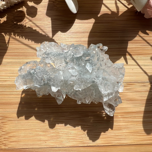 Crystal cluster, apophyllite